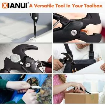 Best Dad Ever 12 in 1 Multitool Hammer Gift
