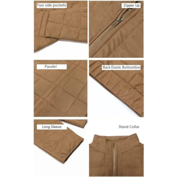 Stylish SAUKOLE Quilted Jacket for Winter Comfort and Warmth