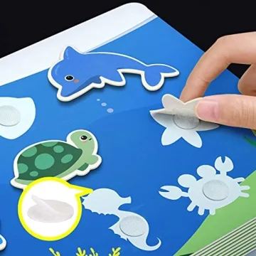 WXBOOM Self Adhesive Dots 1400pcs for Crafting and Organizing