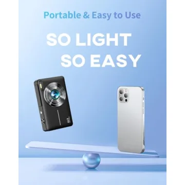 Digital Camera for Kids - FHD 1080P, 16X Zoom, Compact