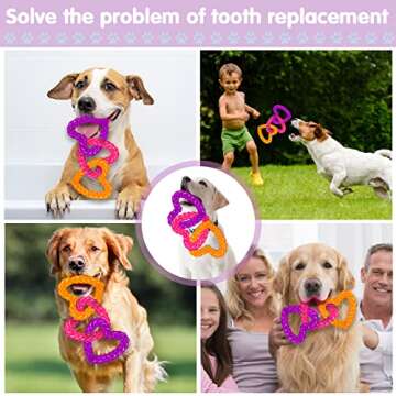 Civaner Valentine’s Day Durable Puppy Chew Toy for Dogs