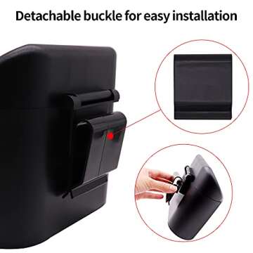 Car Trash Can Mini Vehicle Trash Bin Automotive Garbage Can Organizer Portable Storage Can with Lid for Car,Home,Office