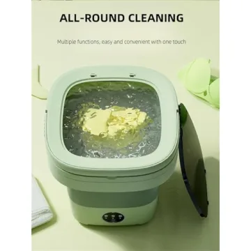 Portable Washing Machine with 16L Capacity for Effortless Laundry
