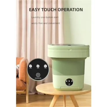 Portable Washing Machine with 16L Capacity for Effortless Laundry