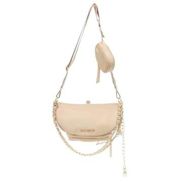 Steve Madden Women's Steve Madden MAXIMA Crossbody, Blush Multi, One Size US