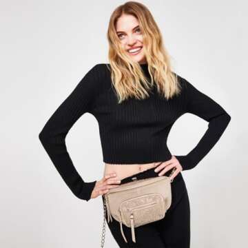 Steve Madden Women's Steve Madden MAXIMA Crossbody, Blush Multi, One Size US