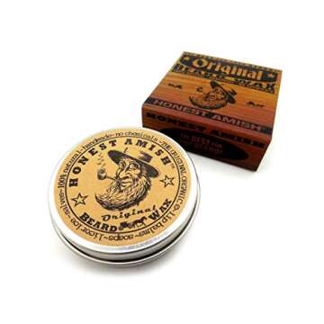 Honest Amish Beard Wax - Organic Control for Perfect Beards