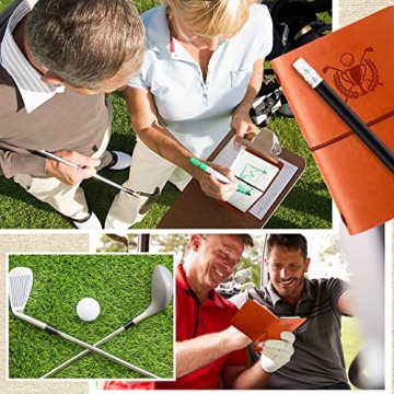 Yexiya Golf Scorecard Book for Golfing Gifts