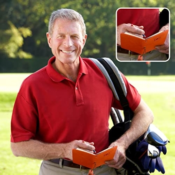 Yexiya Golf Scorecard Book for Golfing Gifts