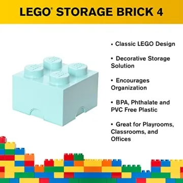 Room Copenhagen LEGO Storage Brick Box for Kids and Adults