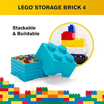 Room Copenhagen LEGO Storage Brick Box for Kids and Adults