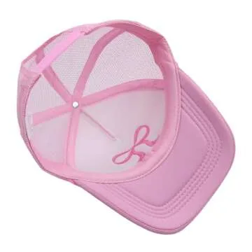 Avilego Women’s Bow-Tie Baseball Cap Snapback Sun Hat