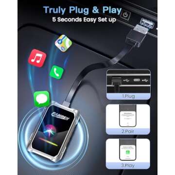 Upgrade Your Driving with FAHREN Wireless CarPlay Adapter