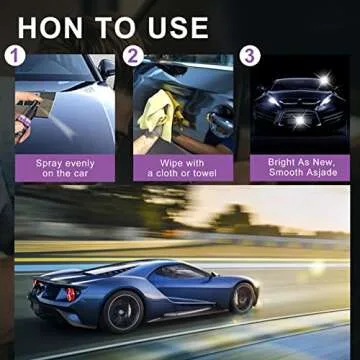 3 in 1 High Protection Quick Coat Spray for Cars