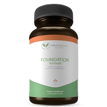 Return Healthy Foundation Formula | Tick Immune Support Supplement | with Japanese Knotweed Root, Ca...