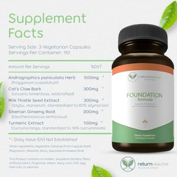 Return Healthy Foundation Formula | Natural Tick Immune Support