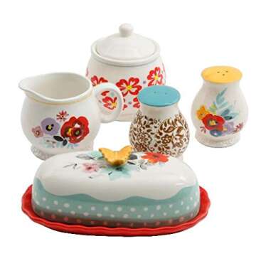 Pioneer Woman Vintage Speckle Cookware Set for All Cooks