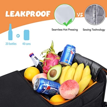 HEYTRIP Large Trunk Organizer with Leakproof Cooler Bag