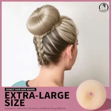 Teenitor Hair Bun Shaper Set for Effortless Styling