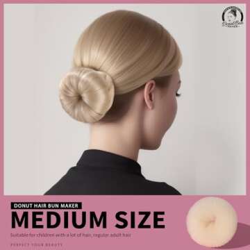 Teenitor Hair Bun Shaper Set for Effortless Styling