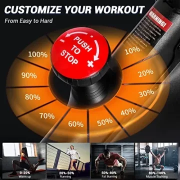 DMASUN Silent Magnetic Exercise Bike for Home Gym