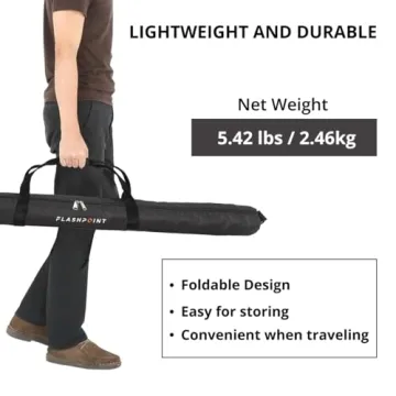 Pro Air-Cushioned Light Stand V2 - Flashpoint 13' 2-Pack