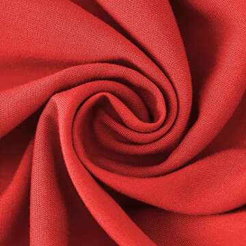 R.Vivimos Women's Summer Sleeveless Tank Dress Boho Casual Smocked Backless Tiered Ruffle Flowy Midi Dress (Medium, Red)