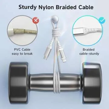 USB C to Lightning Cable 10ft, Deegotech