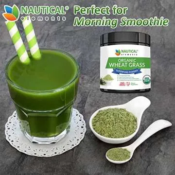 USDA Organic Wheatgrass Powder - Superfood for Vitality