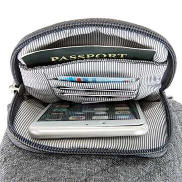 Travelon Anti-Theft Boho Insulated Tote for Secure Hydration