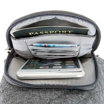 Travelon Anti-Theft Boho Insulated Tote for Secure Hydration