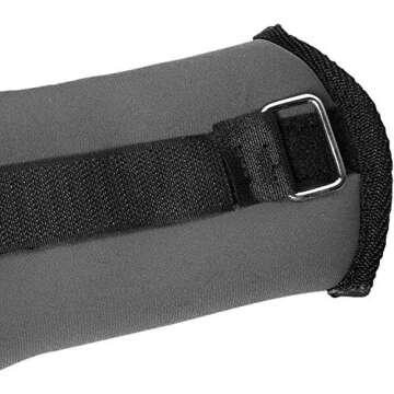 Personal Performance Fitness Ankle Weights | Ankle Weights for Women and Men | Adjustable Ankle Weights 3lb Leg Weights Comfortable to Use for Jogging, Walking, Gym