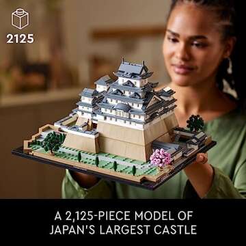 LEGO Architecture Landmarks Collection: Himeji Castle 21060 Building Set, Build & Display this Colle...
