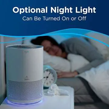 Bissell MYair, 2 Pack, Purifier with High Efficiency and Carbon Filter for Small Room and Home, Quiet Bedroom Air Cleaner for Allergies, Pets, Dust, Dander, Pollen, Smoke, Odors, Timer, 27809, 2 Count