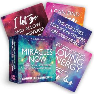 Inspirational Miracles Now Card Deck for Daily Affirmations