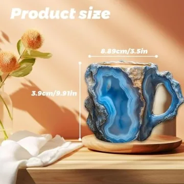 Colorful Mineral Crystal Coffee Mugs for 2024