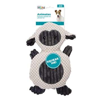 Outward Hound by Charming Pet Animates Lamb Plush Squeaky Dog Toy