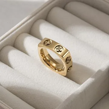Stunning CIUNOFOR 14K Gold Plated Ring for Everyone