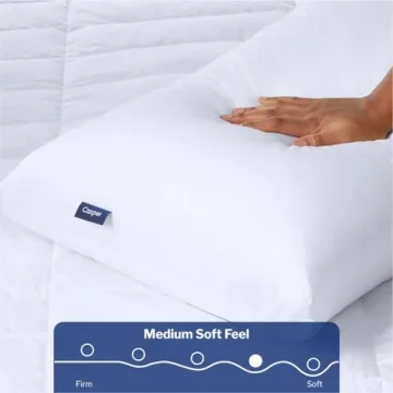 Casper Original Pillow for Cool Sleep Comfort, Standard, White