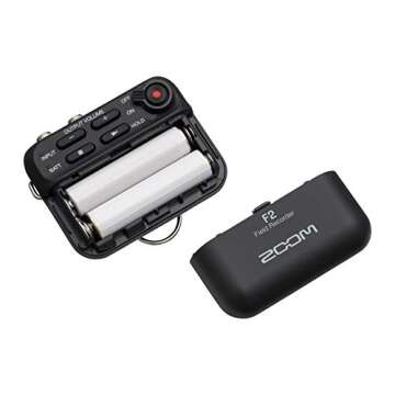 Zoom F2 Compact Recorder for Clip-Free Audio Recording