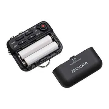 Zoom F2 Compact Recorder for Clip-Free Audio Recording