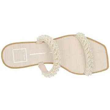 DOLCE VITA IVEE Flat Sandal with Pearls for Women