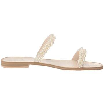 DOLCE VITA IVEE Flat Sandal with Pearls for Women