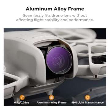 K&F Concept ND PL Filter Kit for DJI NEO - 4 Pack