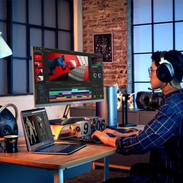 SANSUI 24" Full HD Monitor with USB-C and FreeSync