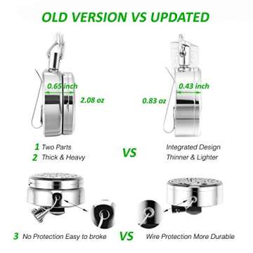 Retractable Badge Holder Reel Clip ID Upgrade for Nurse Essential Oil Diffuser Aromatherapy Heavy Duty Cute Name Card Holder for Teacher Tree of Life