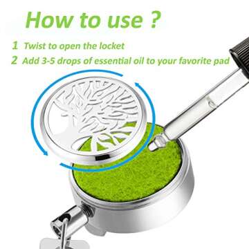 Retractable Badge Holder Reel Clip ID Upgrade for Nurse Essential Oil Diffuser Aromatherapy Heavy Duty Cute Name Card Holder for Teacher Tree of Life