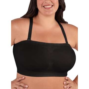 SHAPERMINT Strapless Bra - Supportive Bandeau for All Sizes