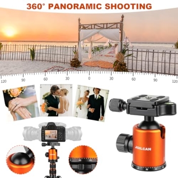 80/85" Heavy Duty Tripod for Camera and Phone