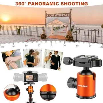 80/85" Heavy Duty Tripod for Camera and Phone